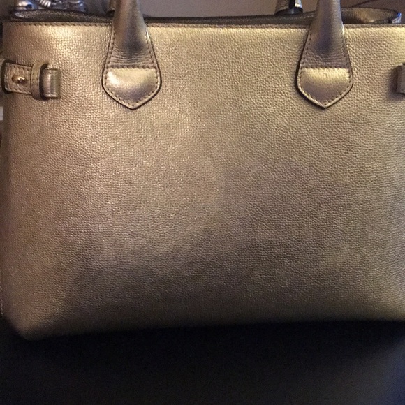 Burberry medium check tote bag gold - Picture 5 of 6